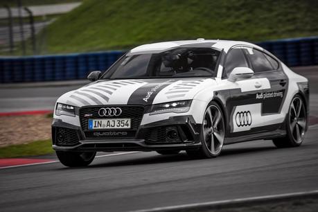 Audi prueba el modelo RS7 sin conductor a bordo