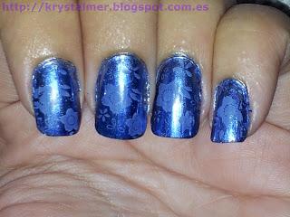 Look azul eléctrico