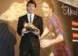 Messi y la Bota de Oro de 50 kilates