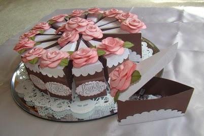 Cajas en forma de pastel TUTORIAL VIDEO