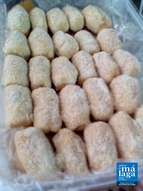 CROQUETAS CON GAMBAS AL PIL PIL