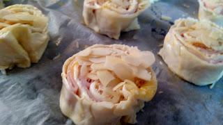 RUEDAS FACILES DE JAMON Y QUESO