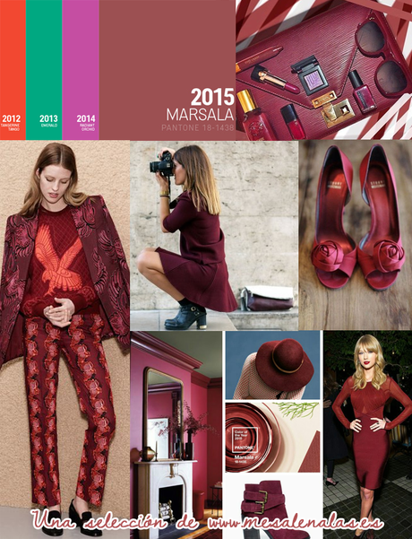 AND THE COLOUR OF THIS YEAR IS... MARSALA
