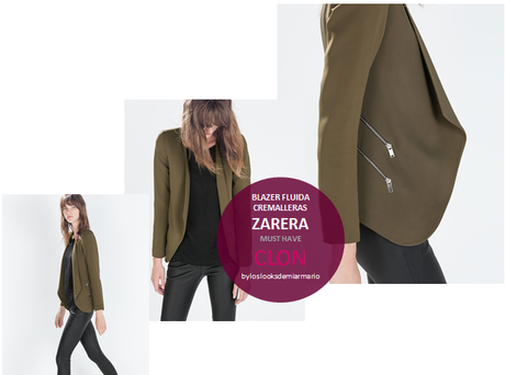 Blazer Fluida Cremalleras Zara VS Blazer Fluida Cremalleras Aliexpress