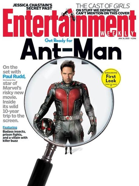 Entertainmente Weekly lleva a portada la película de Ant-Man