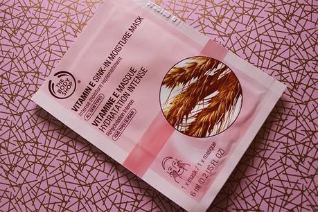 Review: Mascarilla hidratante de Vitamina E de The Body Shop