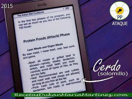Dieta Dukan, resumen fases: fase1, Ataque Dieta Dukan, resumen fases: 1, Ataque