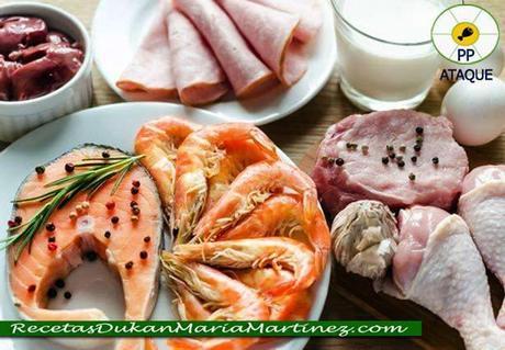 Dieta Dukan, resumen fases: fase1, Ataque Dieta Dukan, resumen fases: 1, Ataque (2015) Alimentos Permitidos