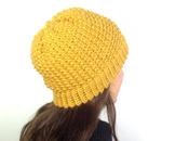 Teje gorro punto arroz