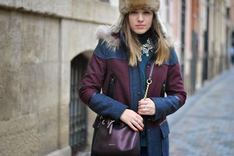 My burgundy parka