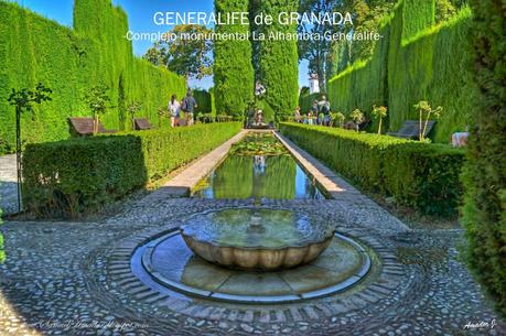 La ALHAMBRA de GRANADA: GENERALIFE