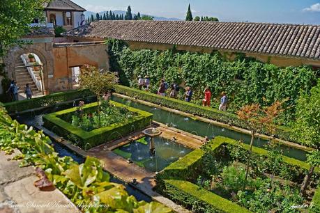 La ALHAMBRA de GRANADA: GENERALIFE