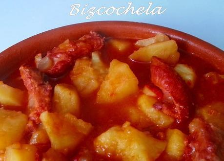 PAPAS CON COSTILLAS ADOBADAS