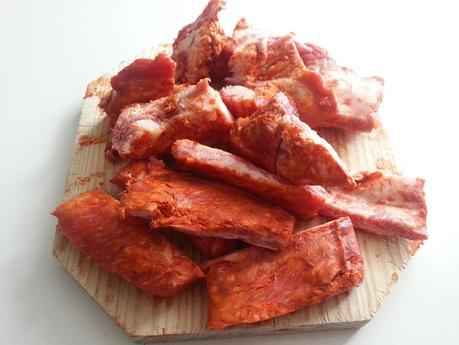 PAPAS CON COSTILLAS ADOBADAS