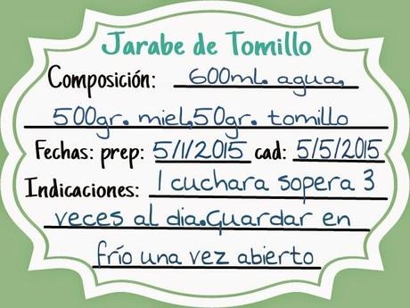 Prepara tu Jarabe de Tomillo en casa
