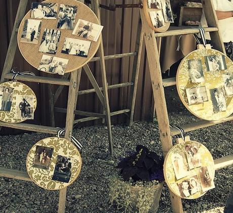 Bastidores para la decoración de tu boda Rincón fotografias bastidores