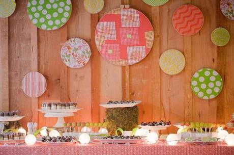 Bastidores para la decoración de tu boda Mesa de postres