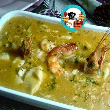 Bechamel de langostinos