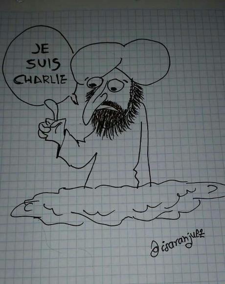 Je Suis Charlie, dibujos contra las balas