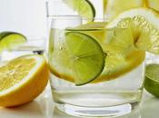 Pierde peso agua limón