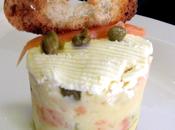 Pastel patata salmón