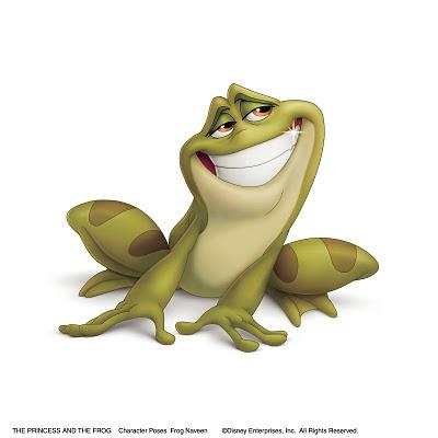 Dibujando a Naveen (La Princesa y la rana)