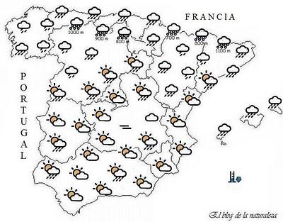 Martes con lluvias y nevadas residuales