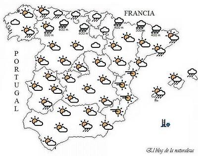 Martes con lluvias y nevadas residuales