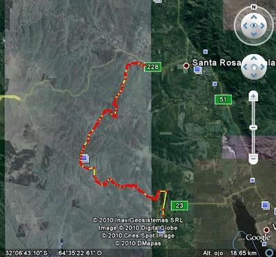 Rally Argentina 2010: Recorrido detallado