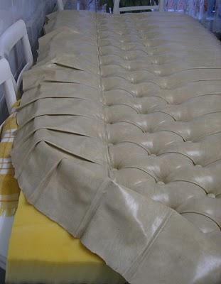 Antes y después del cabecero de baker