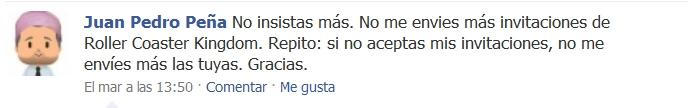 Spam en Facebook