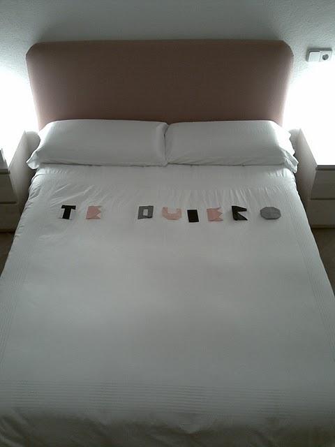 Regalos San Valentín IX: MEsaje con letras origami