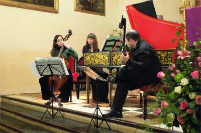 la Bellemont en la iglesia de San Nicolás de Madrid en noviembre de 2008