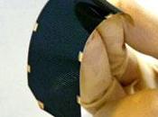 Célula solar flexible Sharp para espacial