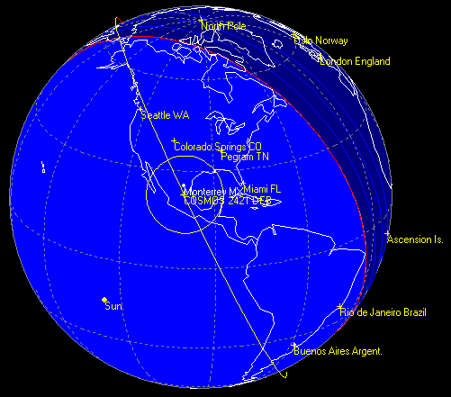 Satélite ruso cae sobre México