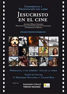 Conferencias sobre “Jesucristo en el cine” en Ciudad Real, León y Granada