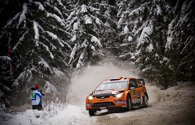 WRC 2010: Final Suecia, Hirvonen comenzó con el pie derecho WRC 2010: Final Suecia, Hirvonen comenzó con el pie derecho