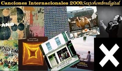 Canciones de la década. Año 2009. Internacionales