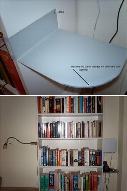 Ikea hack: soporte de revistas convertido en estante