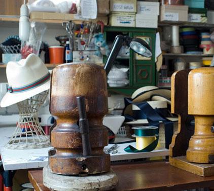 Sombrerería en Venecia