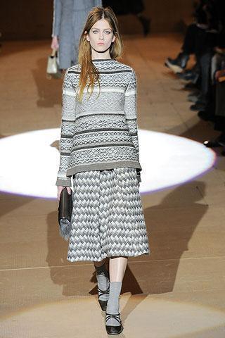 Sweaters and long skirts for winter