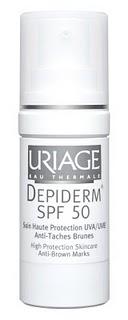 Depiderm y Depiderm SPF50 de Uriage, cuidados despigmentantes que favorecen la eliminación de manchas en rostro, escote y manos