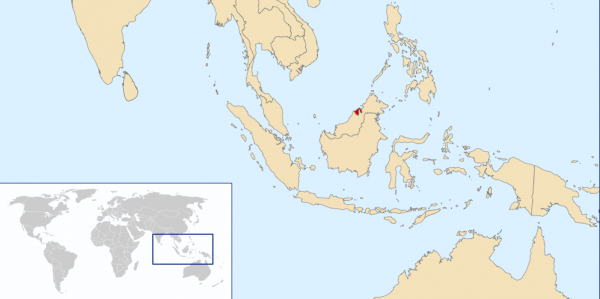 Negara Brunei Darussalam más conocido como Brunei
