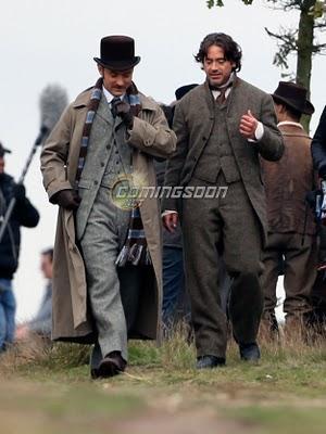 Primeras fotos del rodaje de 'Sherlock Holmes 2'