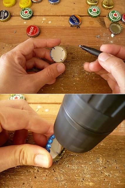 Cómo se hace una lámpara de chapas
