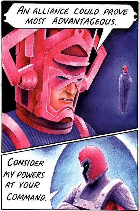 Galactus y Magneto…