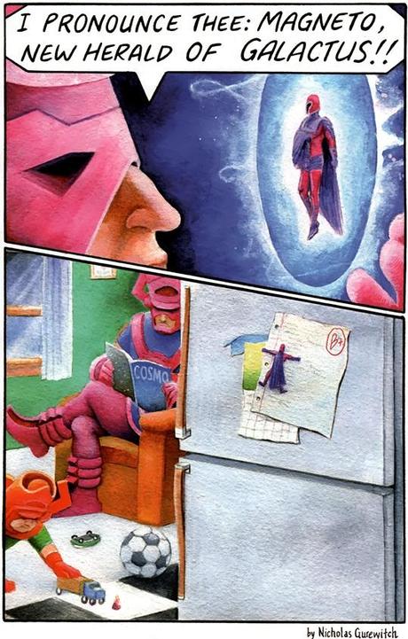 Galactus y Magneto…