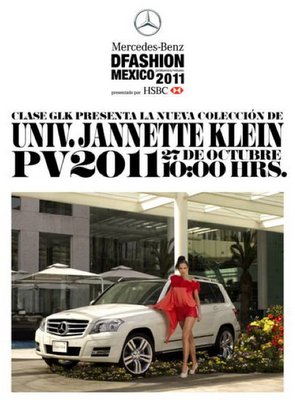 LA UNIVERSIDAD JANNETTE KLEIN LLEGÁ A MERCEDES BENZ DFASHION MÉXICO
