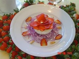 Brie de fresas de California