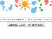 Homenaje César Milstein Google